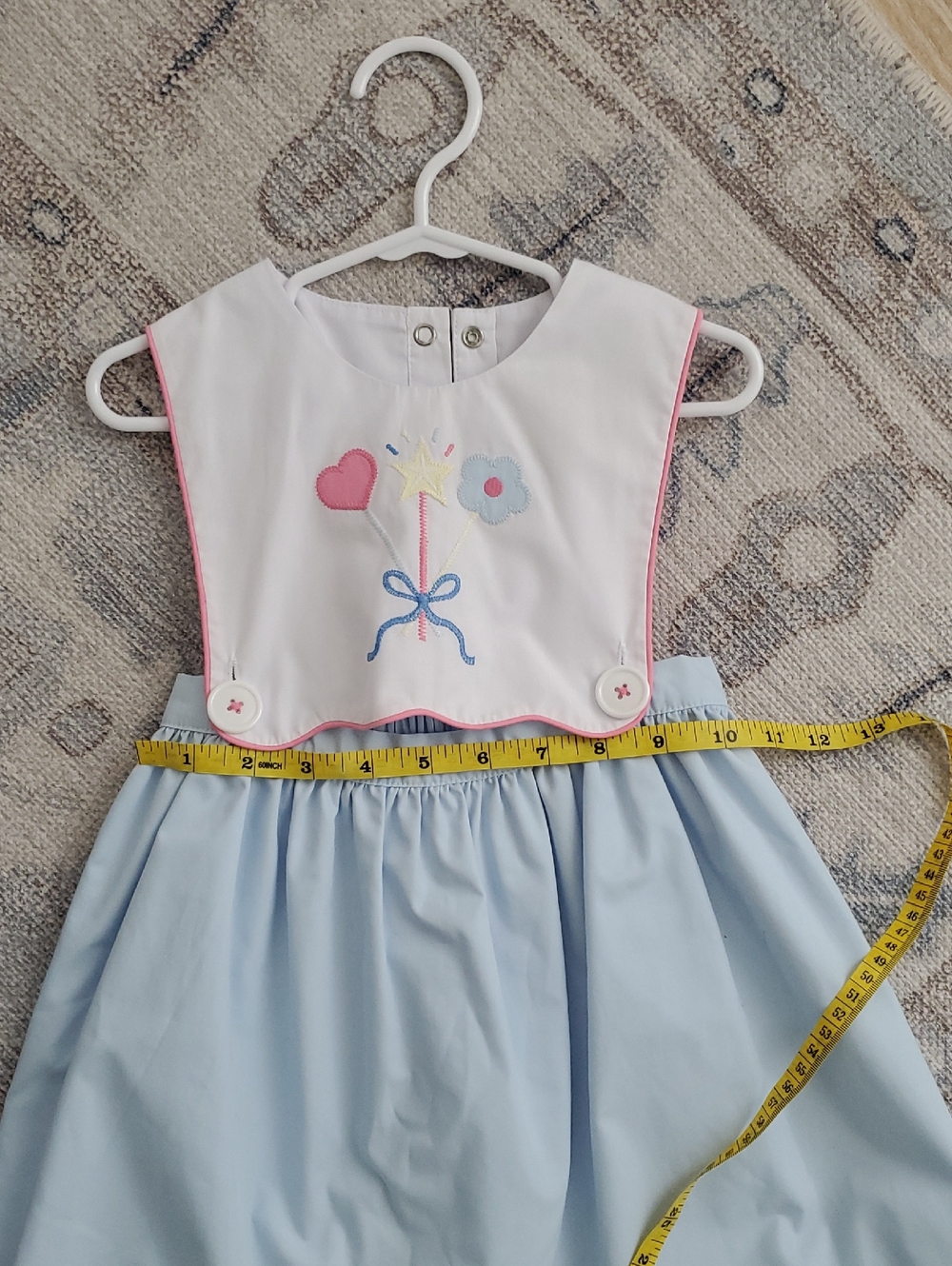 The Beaufort Bonnet Company Toddler Girls Brady Button Dress Wand Sz4T - Picture 4 of 8